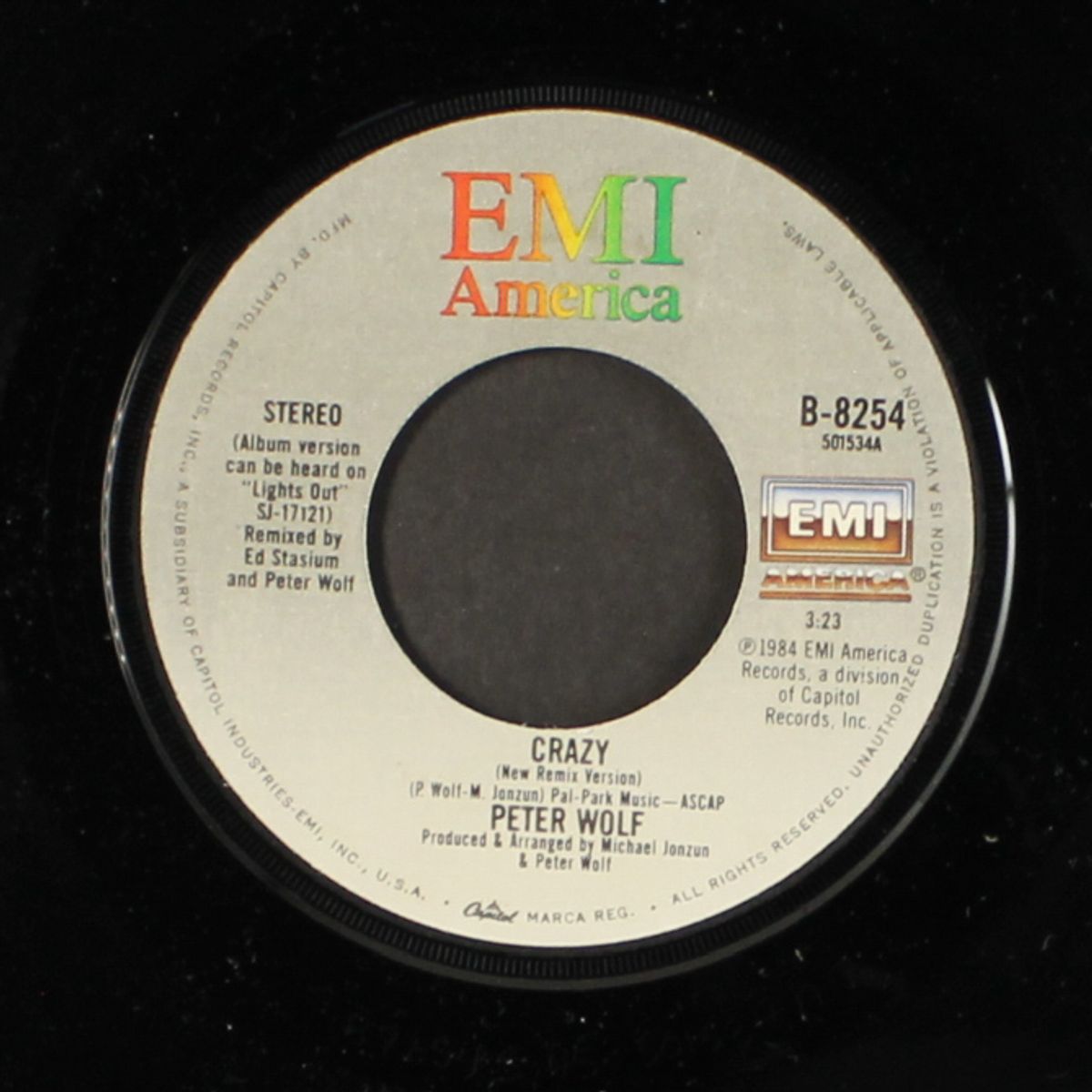 oo-ee-diddley-bop / crazy by PETER WOLF
