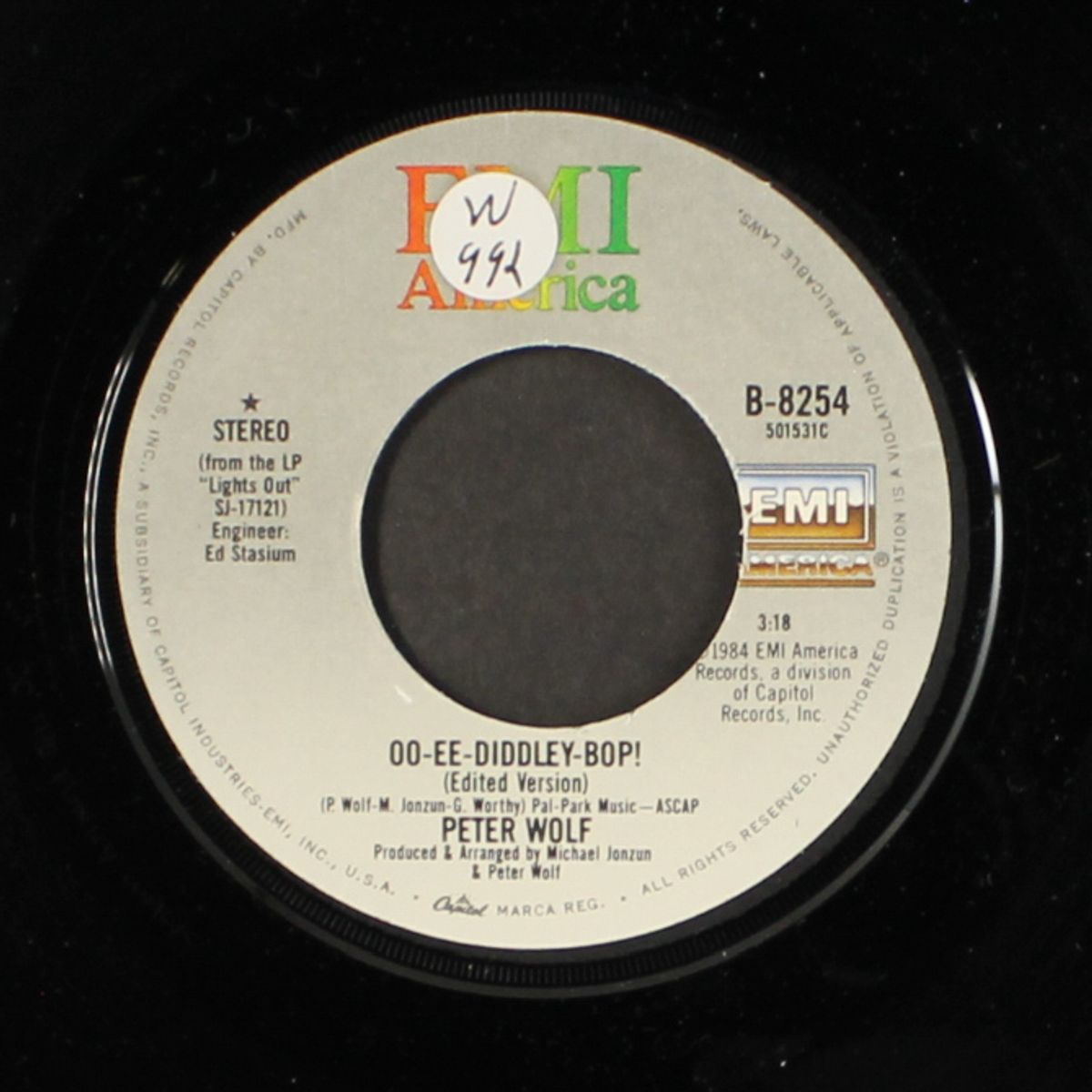 oo-ee-diddley-bop / crazy by PETER WOLF