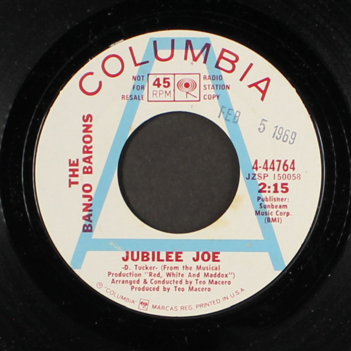 jubilee joe / mama look sharp by BANJO BARONS
