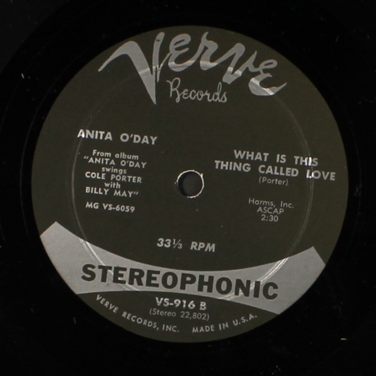 what is this thing called love by ANITA O'DAY