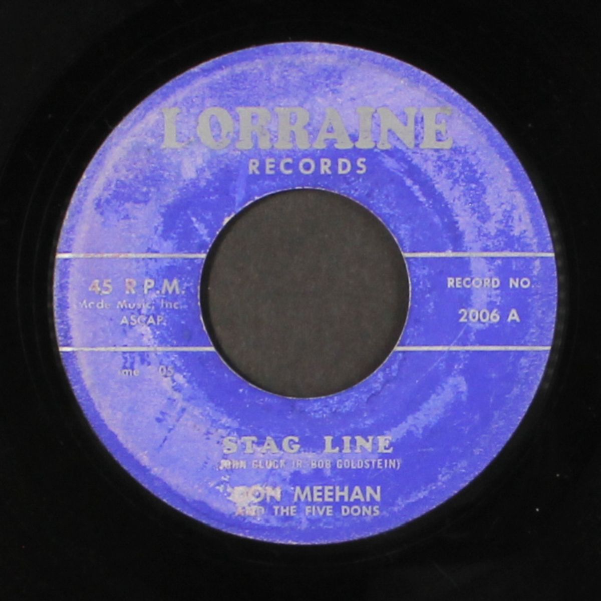stag line / beautiful lady in white by DON MEEHAN