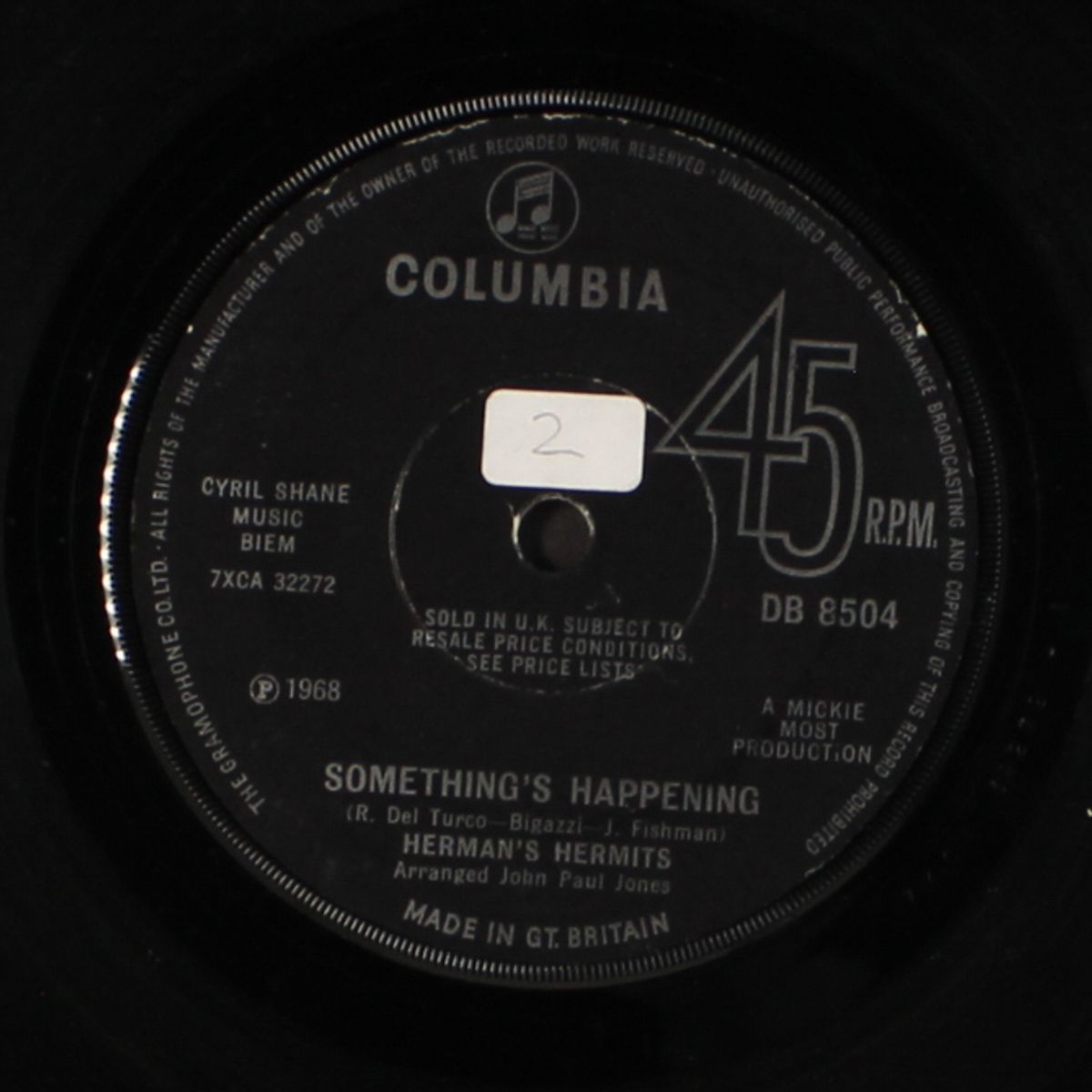 something's happening by HERMAN'S HERMITS