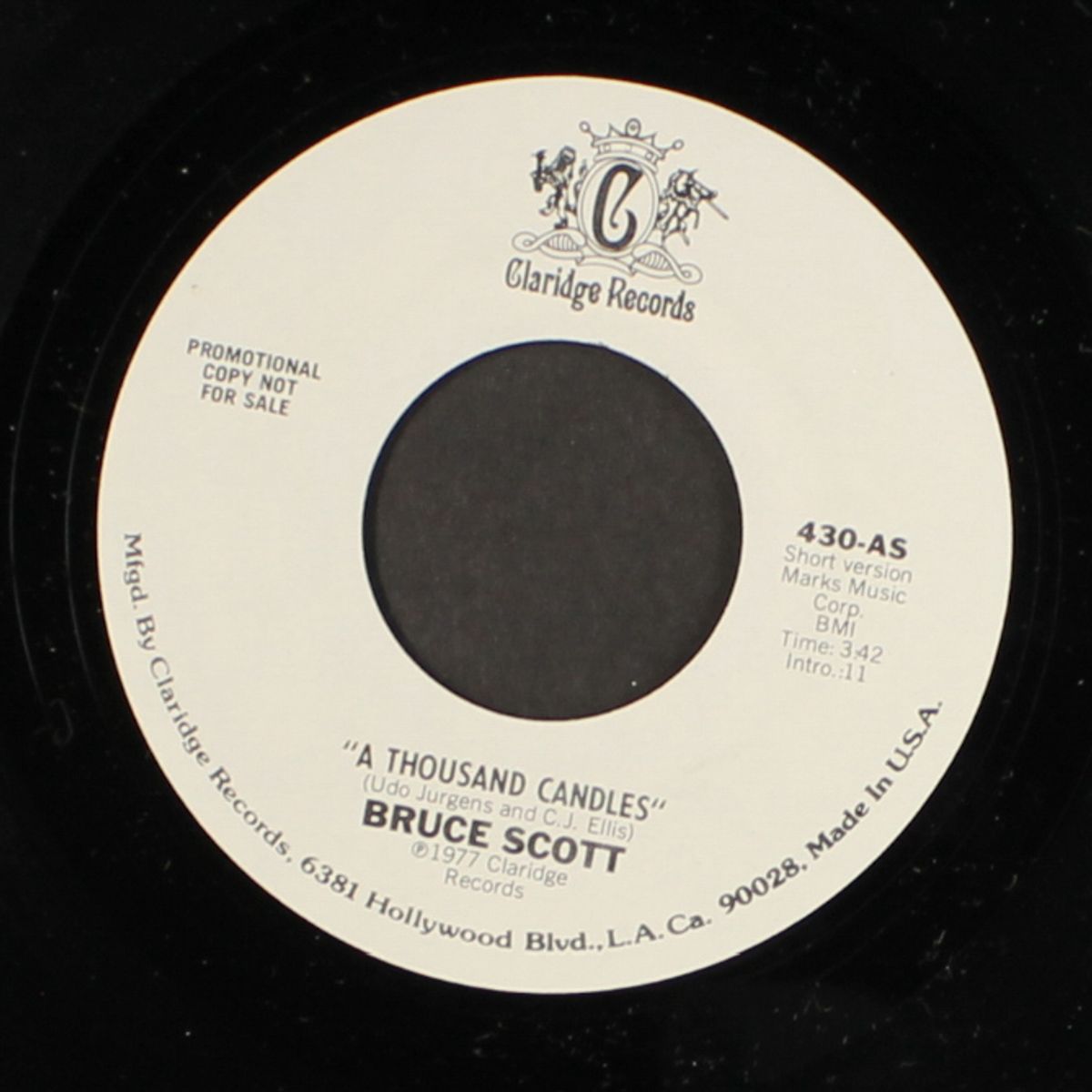 a thousand candles / short by BRUCE SCOTT