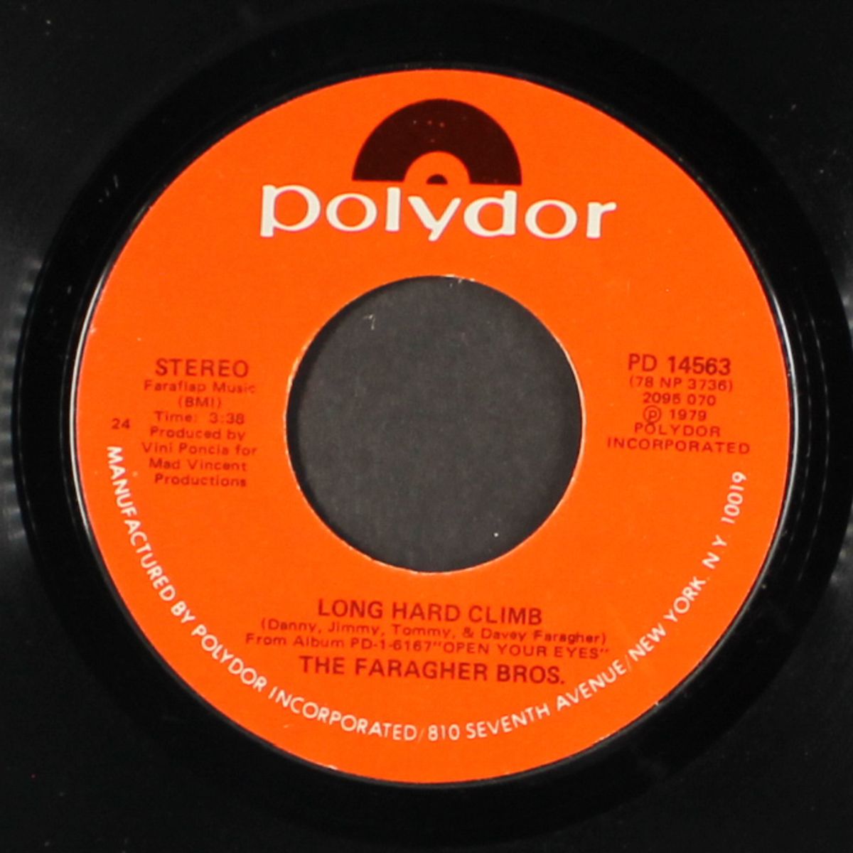 open your eyes / long hard climb by FARAGHER BROS.