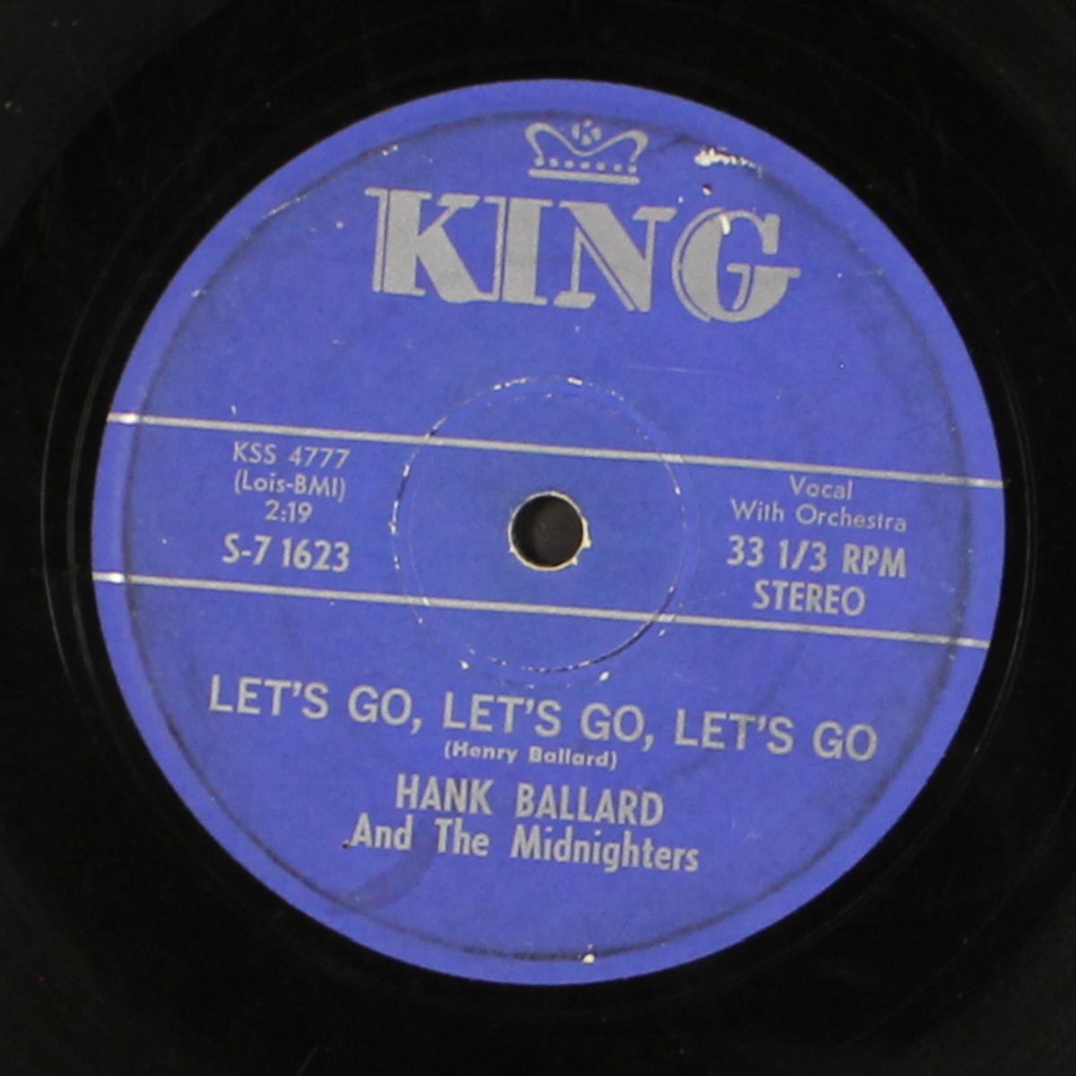 finger poppin' time / let's go let's go by HANK BALLARD