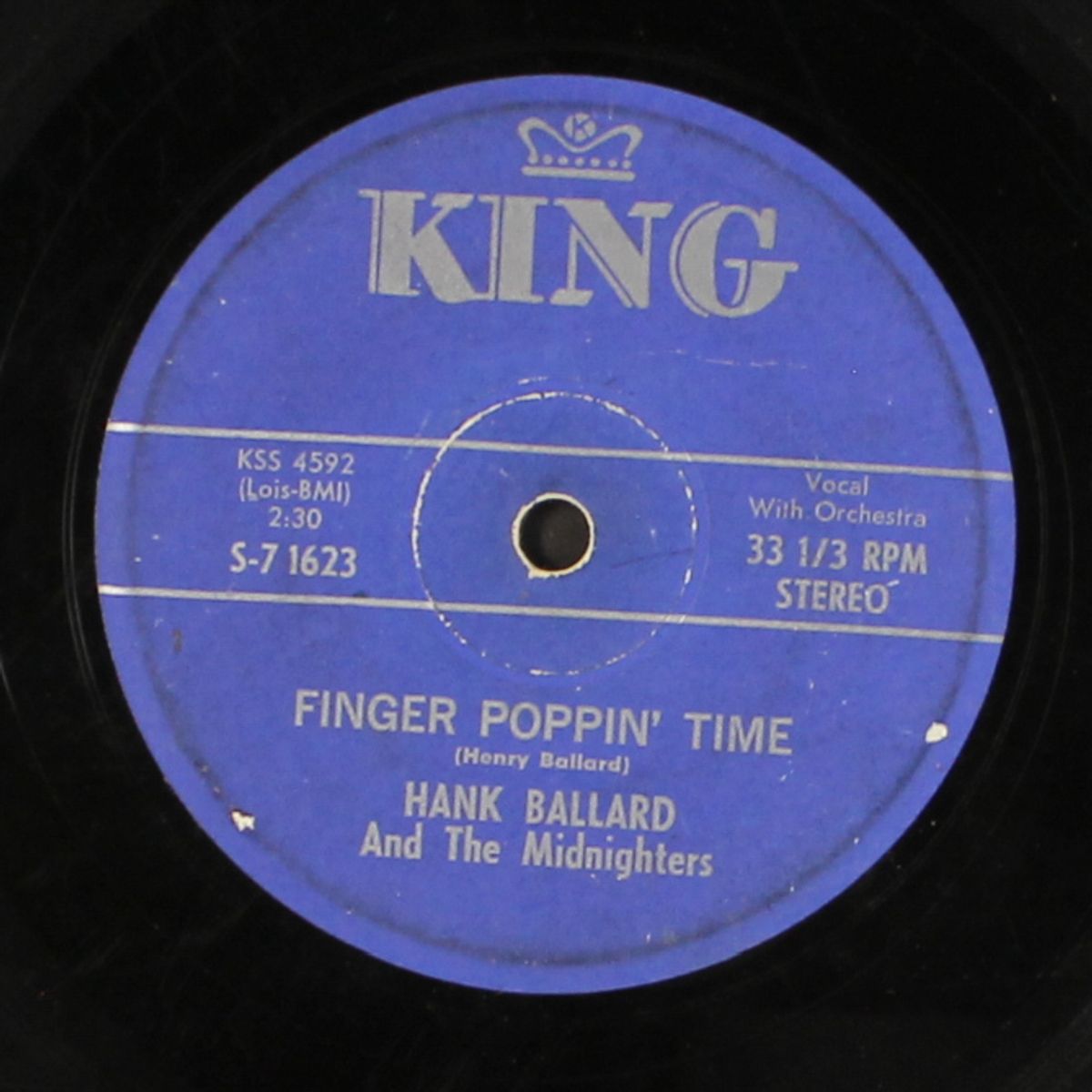 finger poppin' time / let's go let's go by HANK BALLARD
