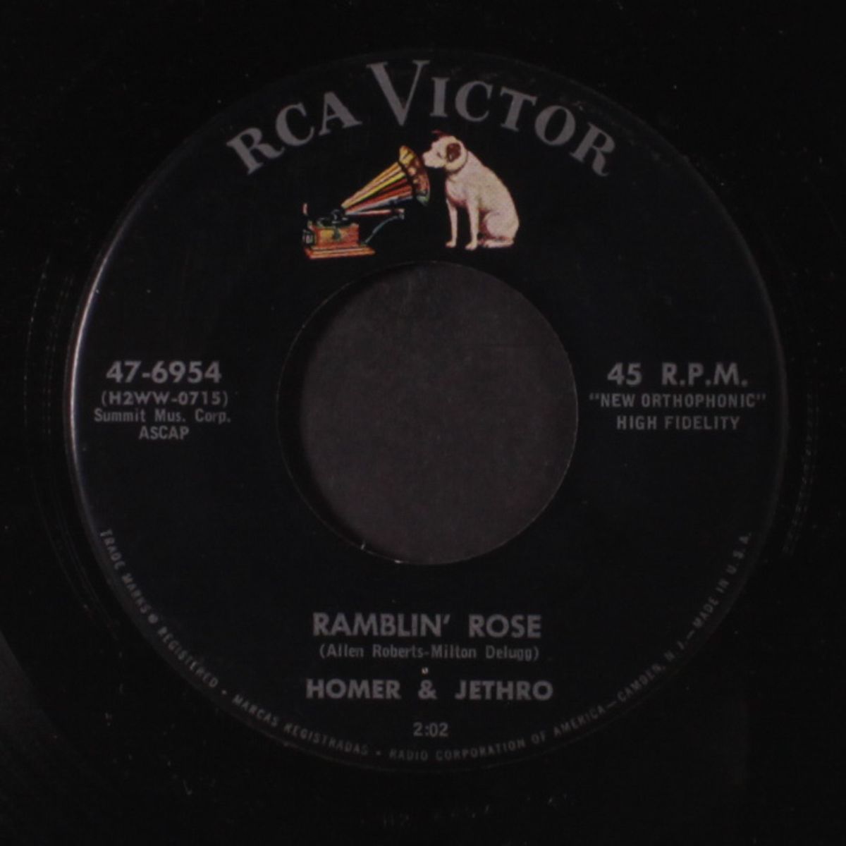 ramblin' rose / gone by HOMER & JETHRO
