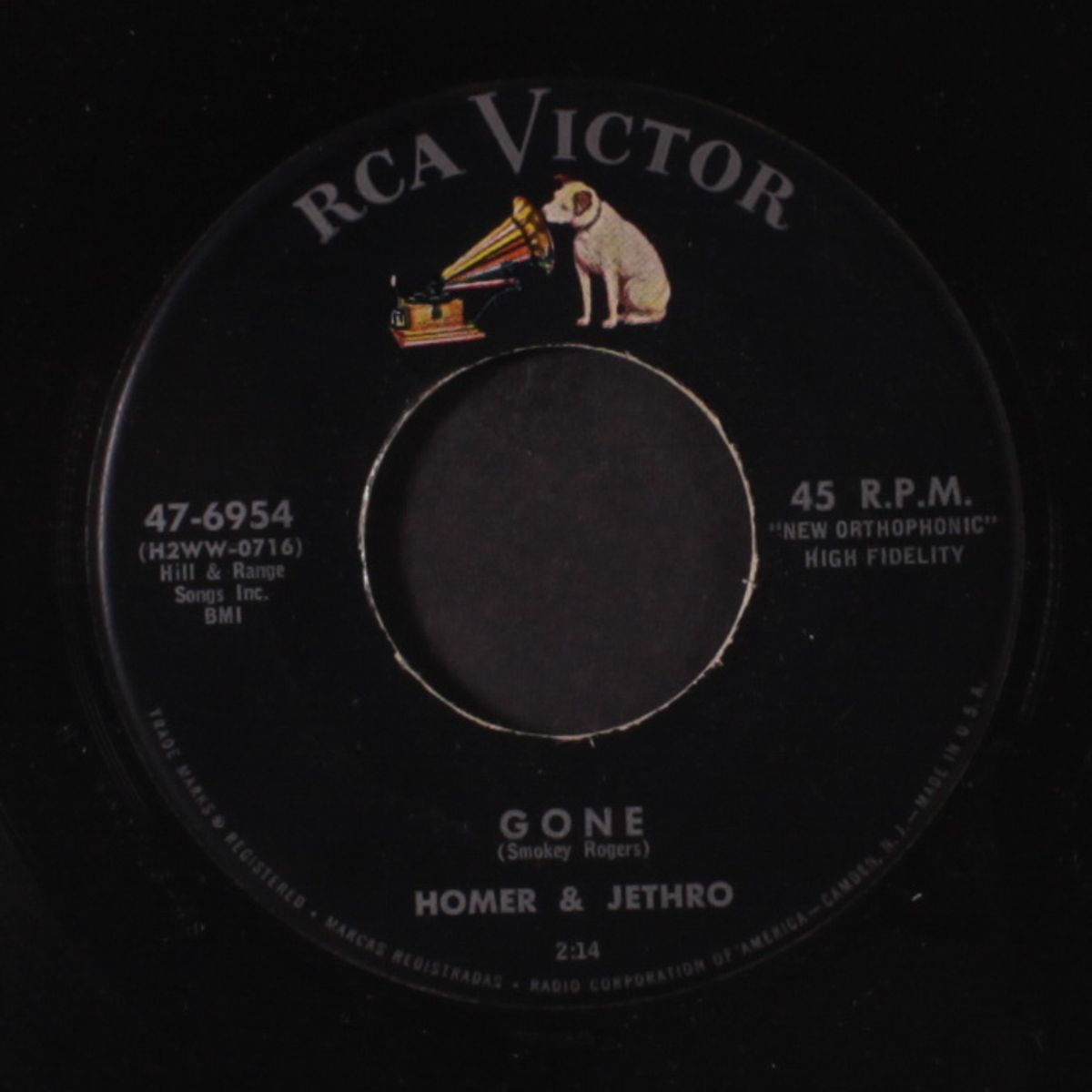 ramblin' rose / gone by HOMER & JETHRO
