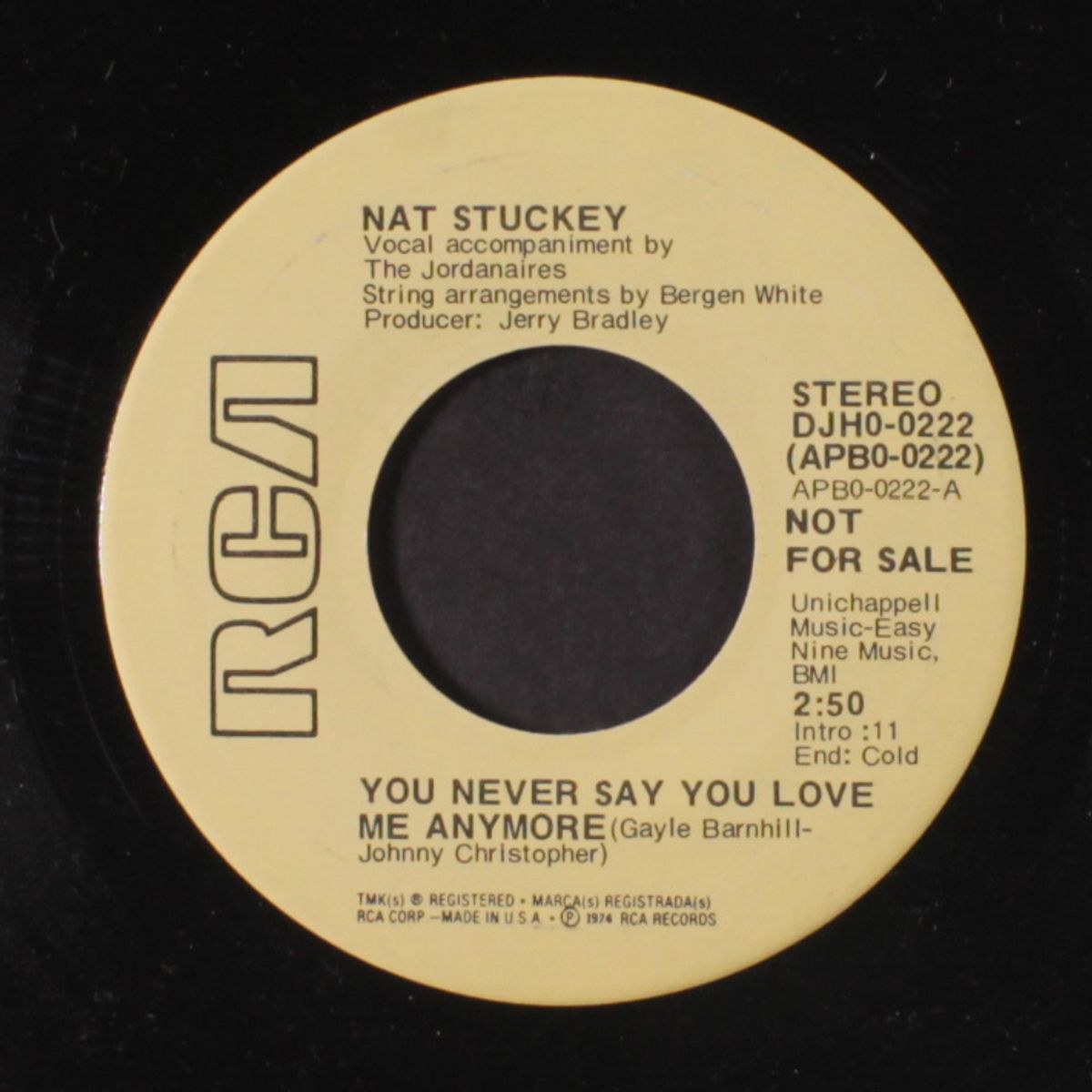 you never say you love me anymore / mono by NAT STUCKEY