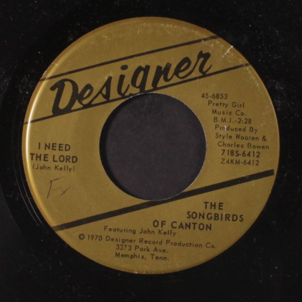 god is using me / i need the lord by SONGBIRDS OF CANTON