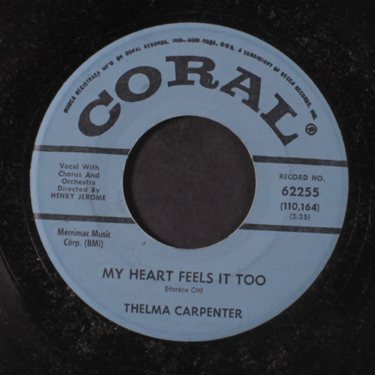 a teen age prayer / my heart feels it to by THELMA CARPENTER