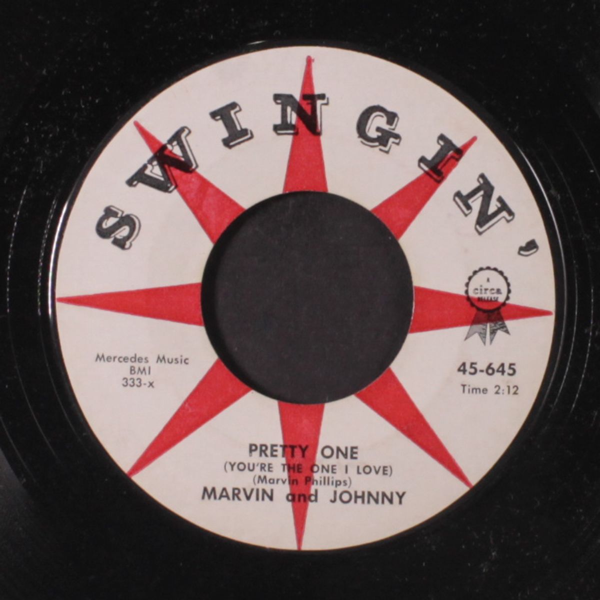 pretty one / second helping of cherry pie by MARVIN & JOHNNY