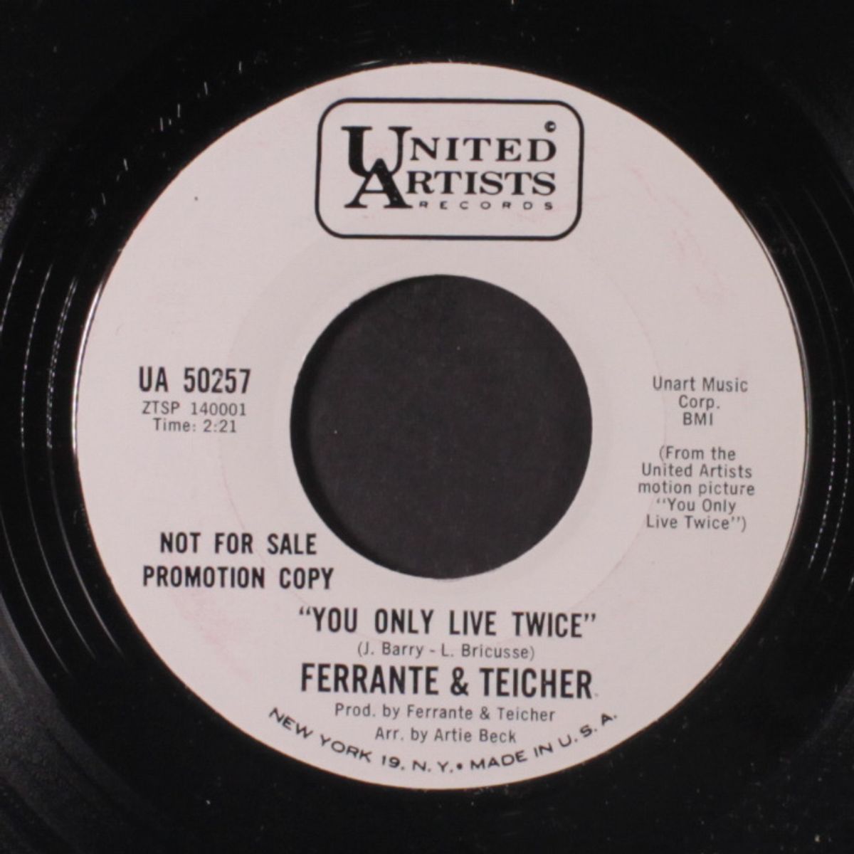 you only live twice / in the heat of the night by FERRANTE & TEICHER
