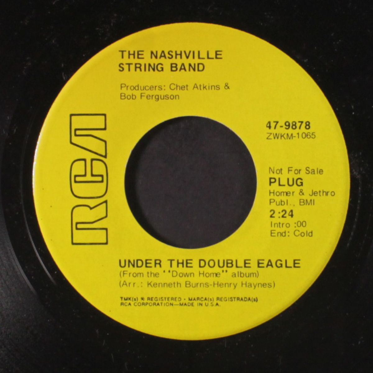 under the double eagle / la fiesta by NASHVILLE STRING BAND