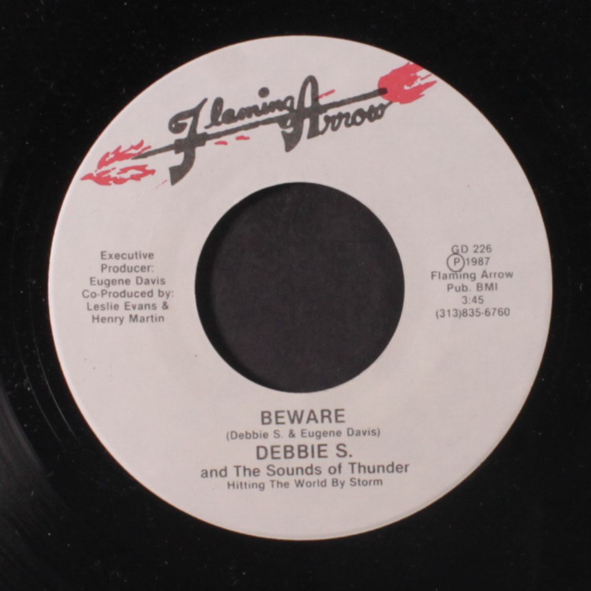 try my love / beware by DEBBIE S. & THE SOUNDS OF THUNDER