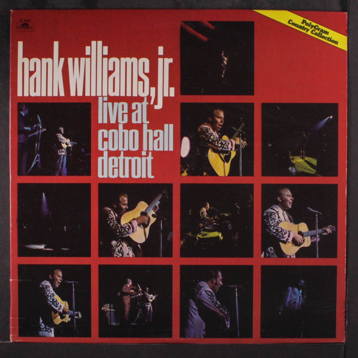 live at cobo hall by HANK WILLIAMS, JR.