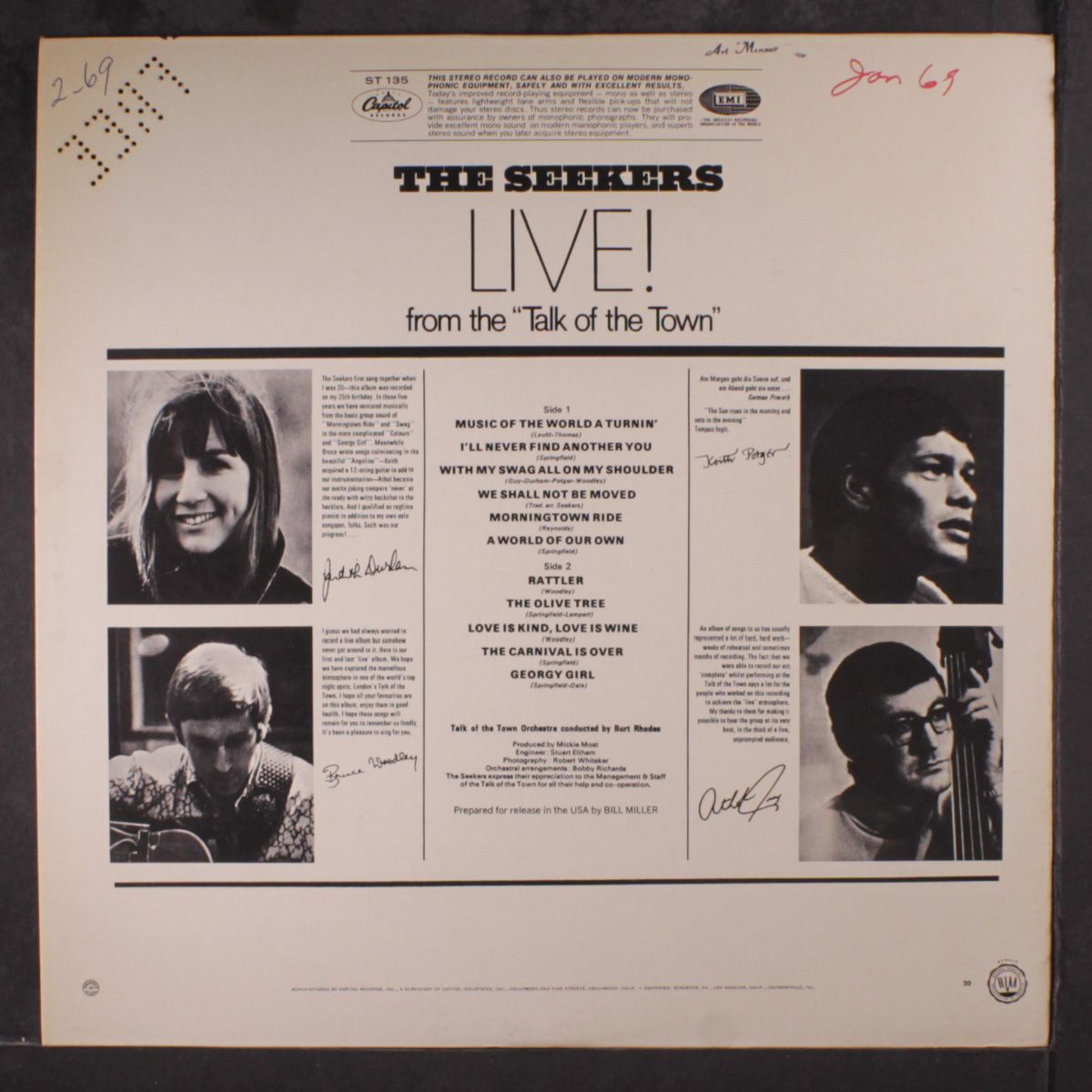 live! by SEEKERS