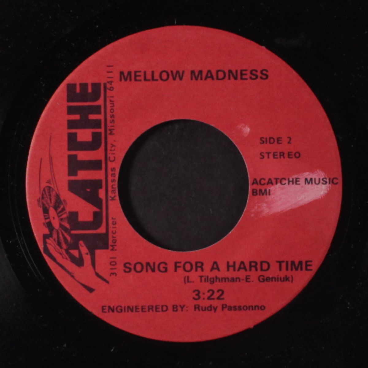 boy in the chair / song for a hard time by MELLOW MADNESS