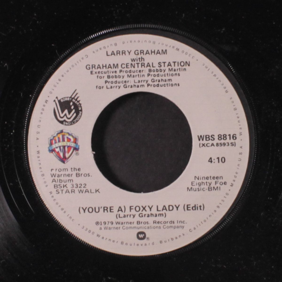 you're a foxy lady / tonight by LARRY GRAHAM