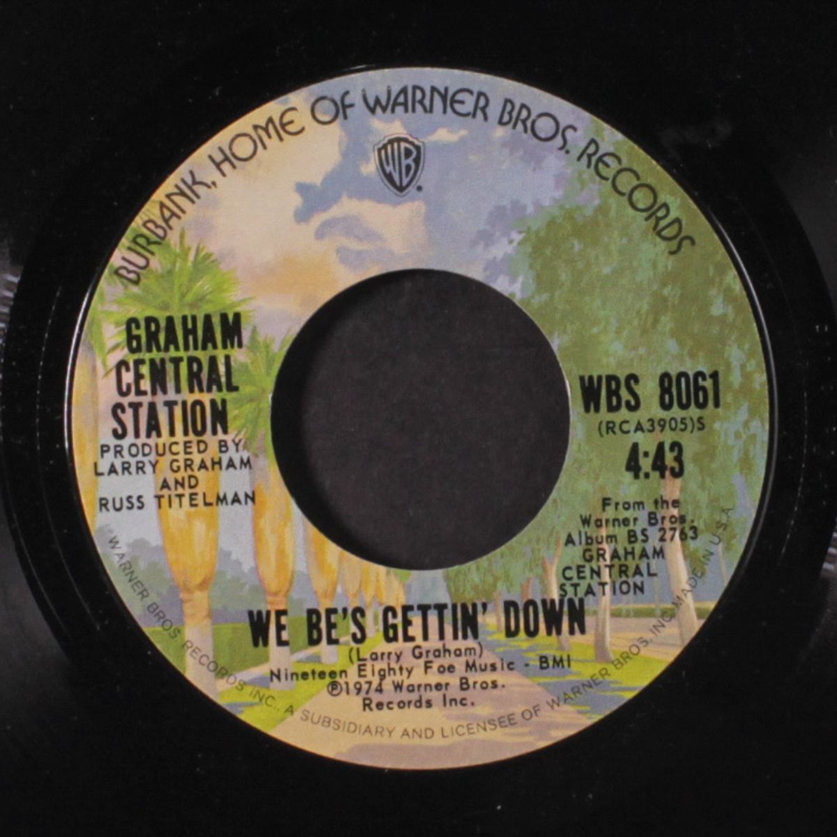 feel the need / we be's gettin' down by GRAHAM CENTRAL STATION