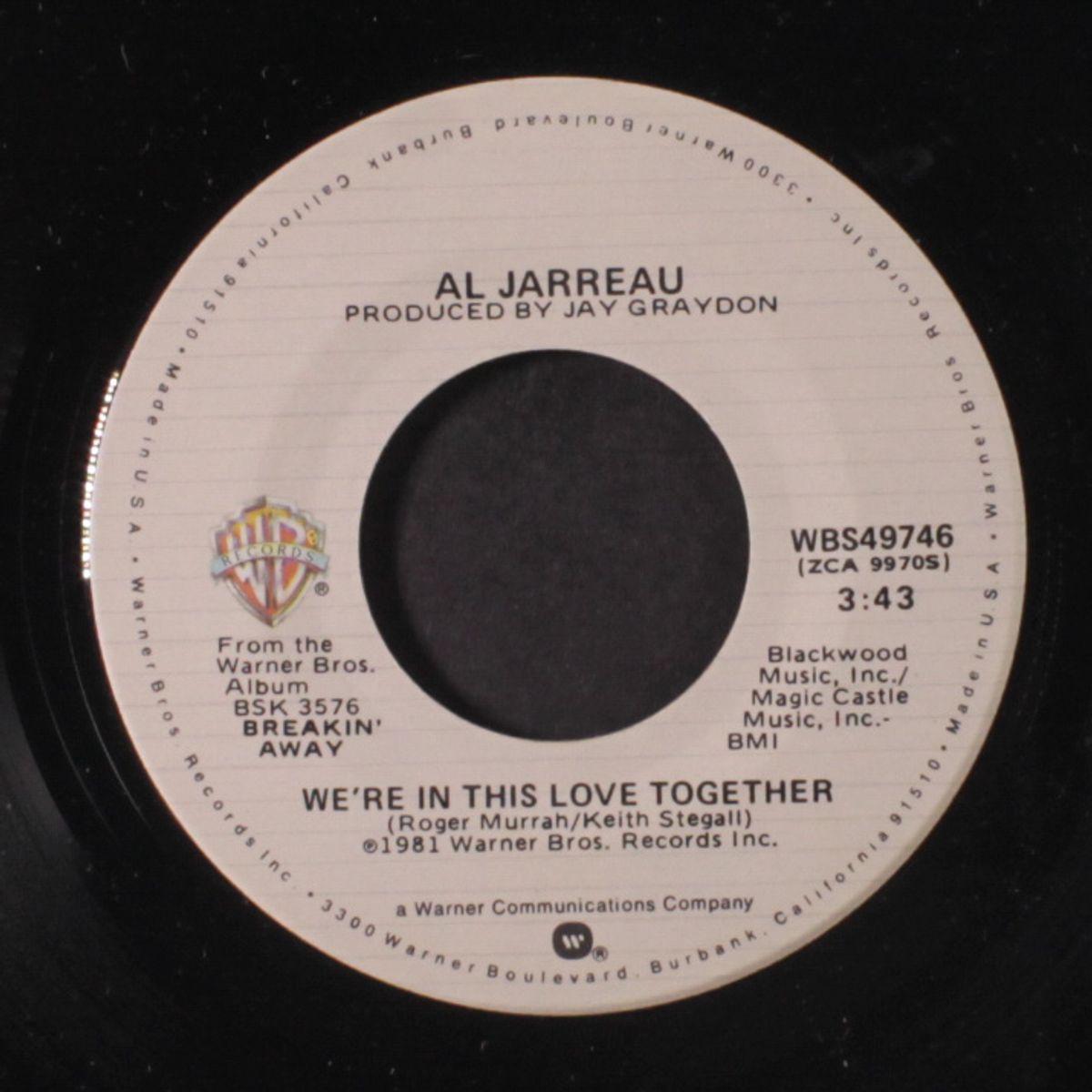 we're in this love together / alonzo by AL JARREAU