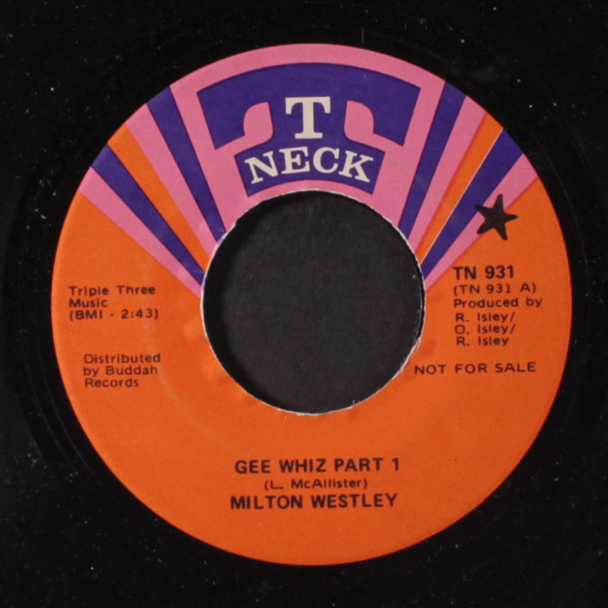 gee whiz / part ii by MILTON WESTLEY