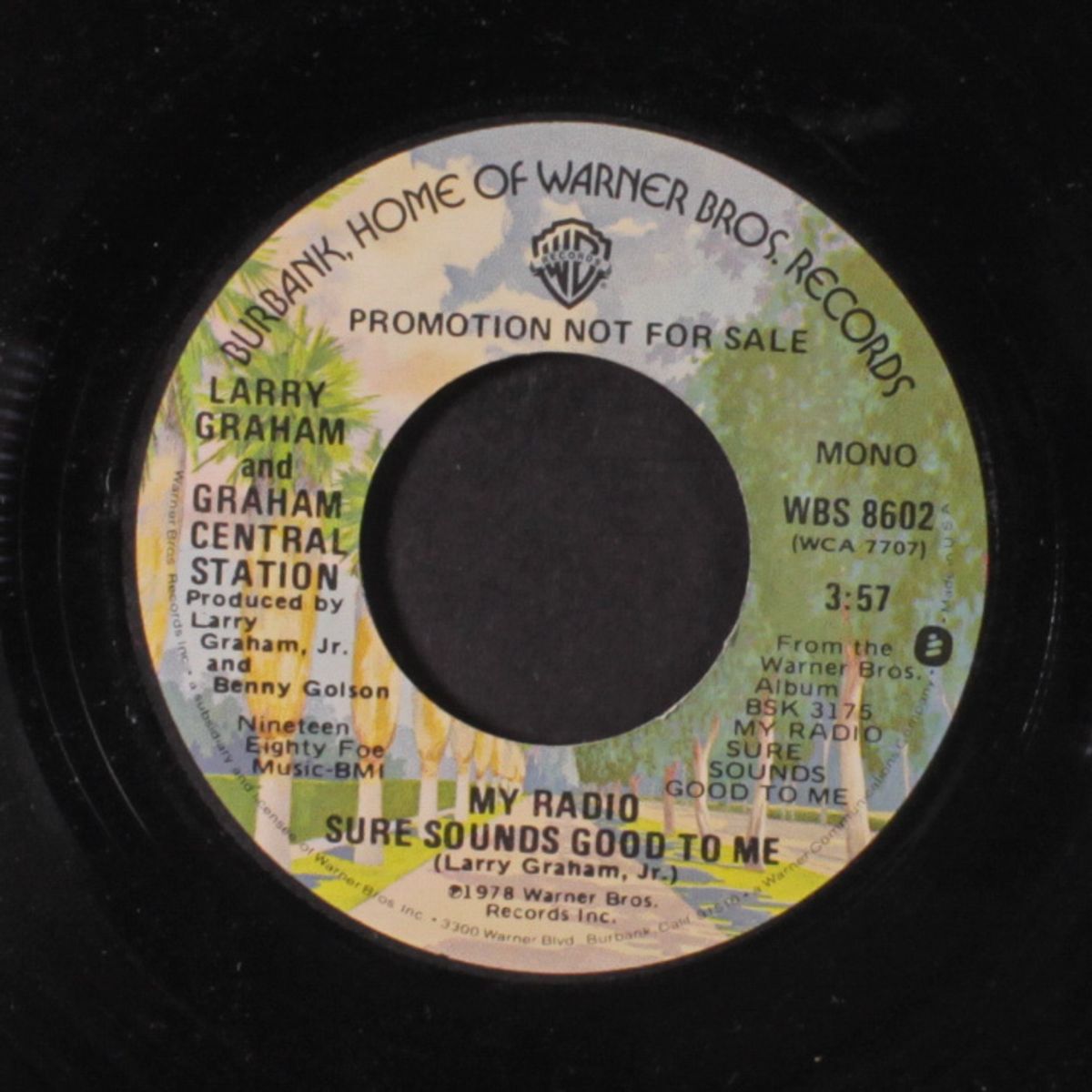 my radio sure sounds good to me / mono by LARRY GRAHAM