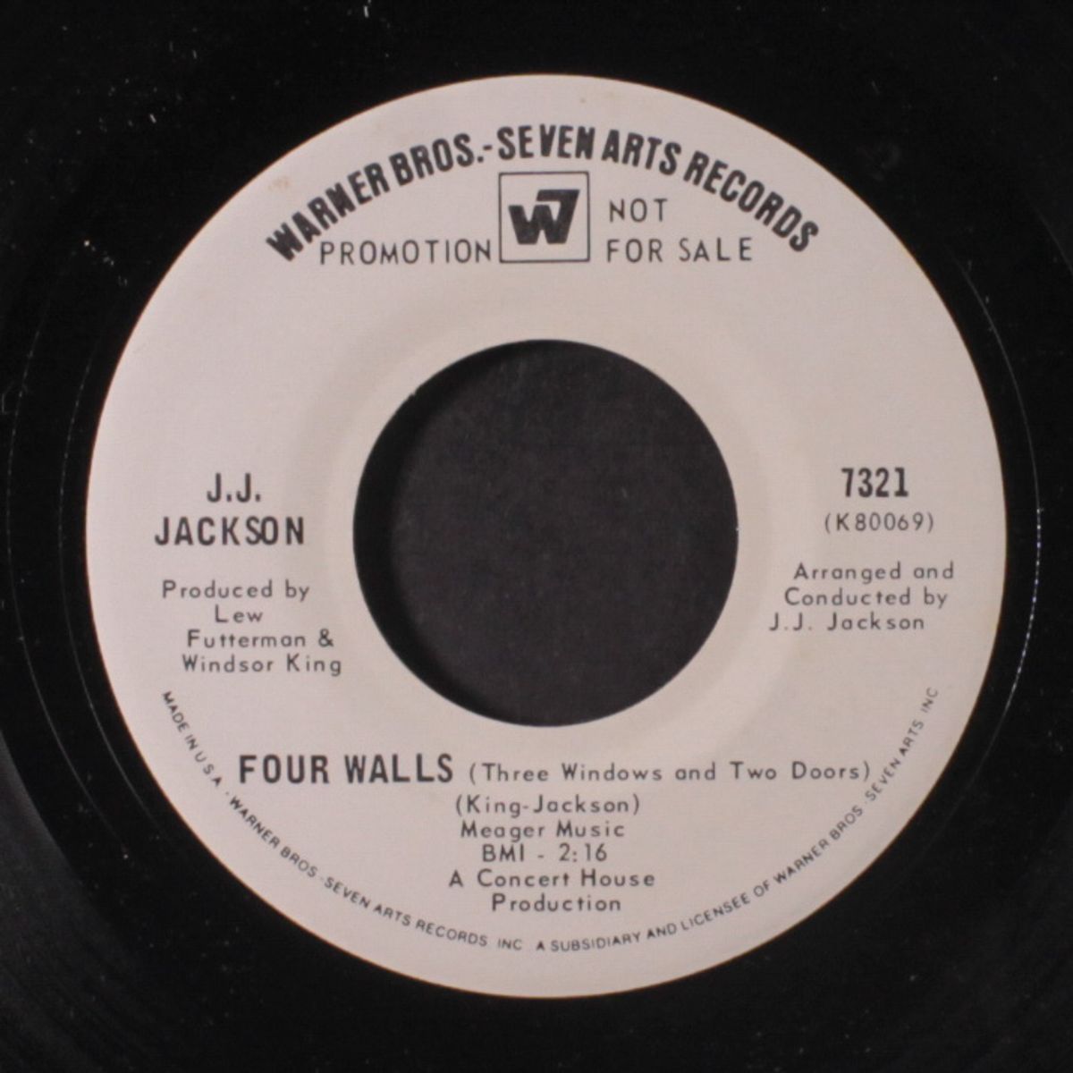 four walls / that ain't right by J.J. JACKSON