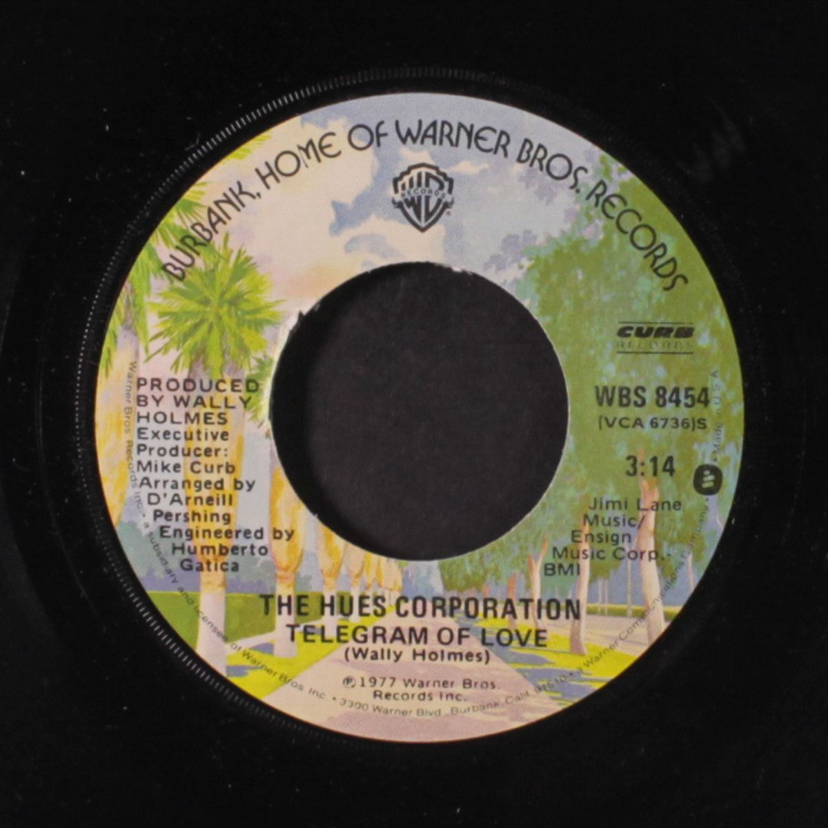 telegram of love / dancing together again by HUES CORPORATION