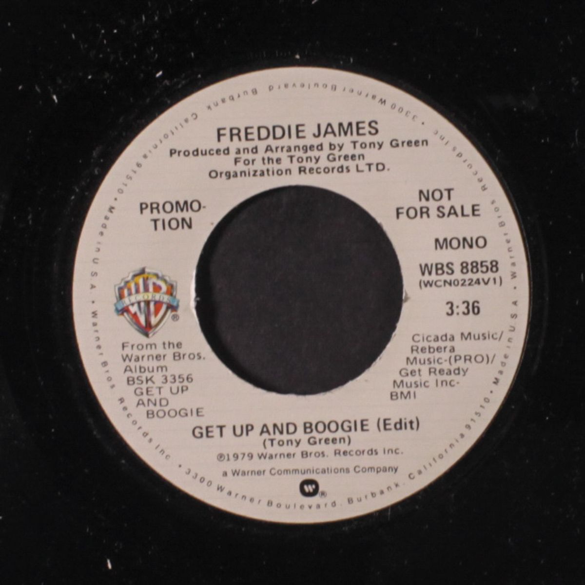 get up and boogie / mono by FREDDIE JAMES