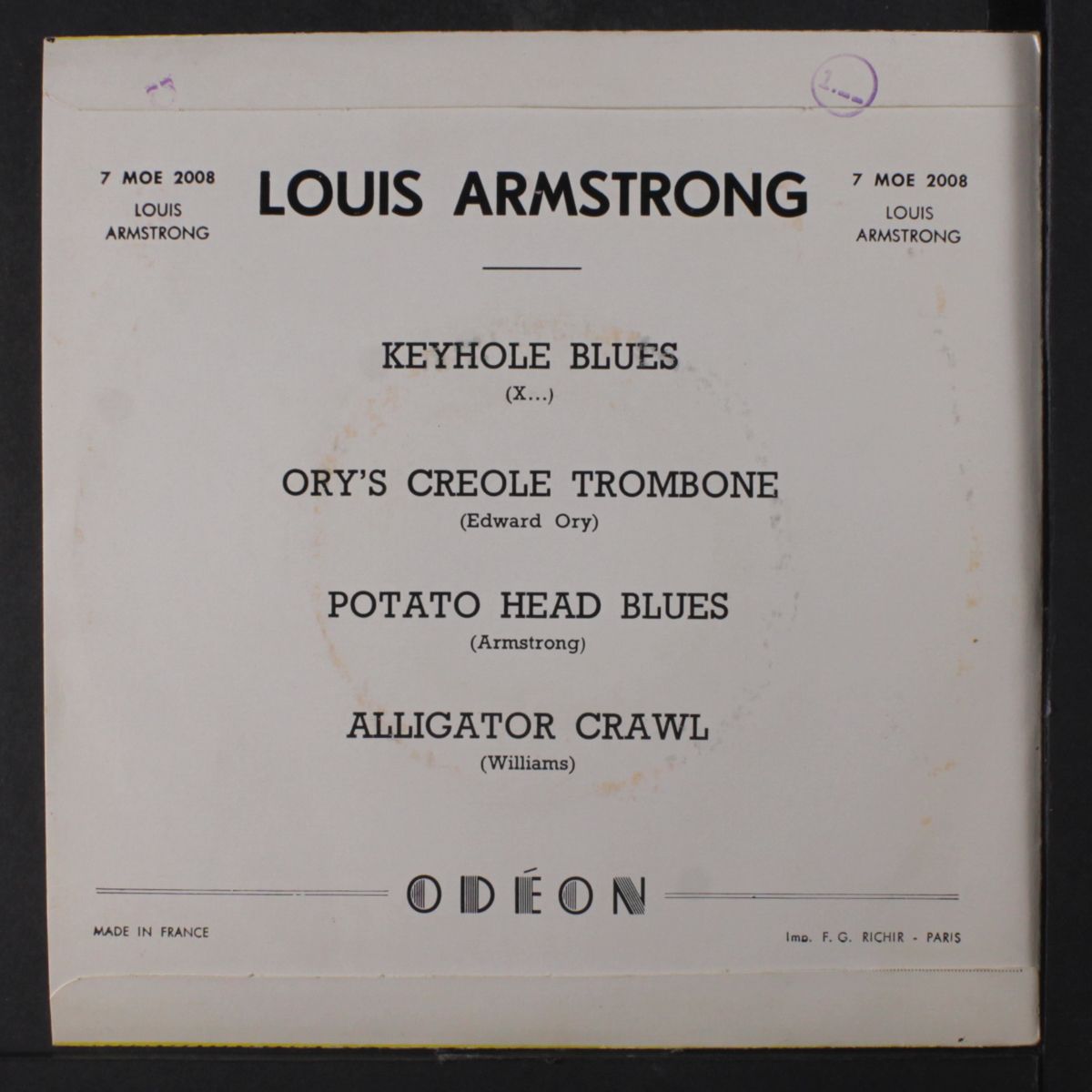 louis armstrong by LOUIS ARMSTRONG