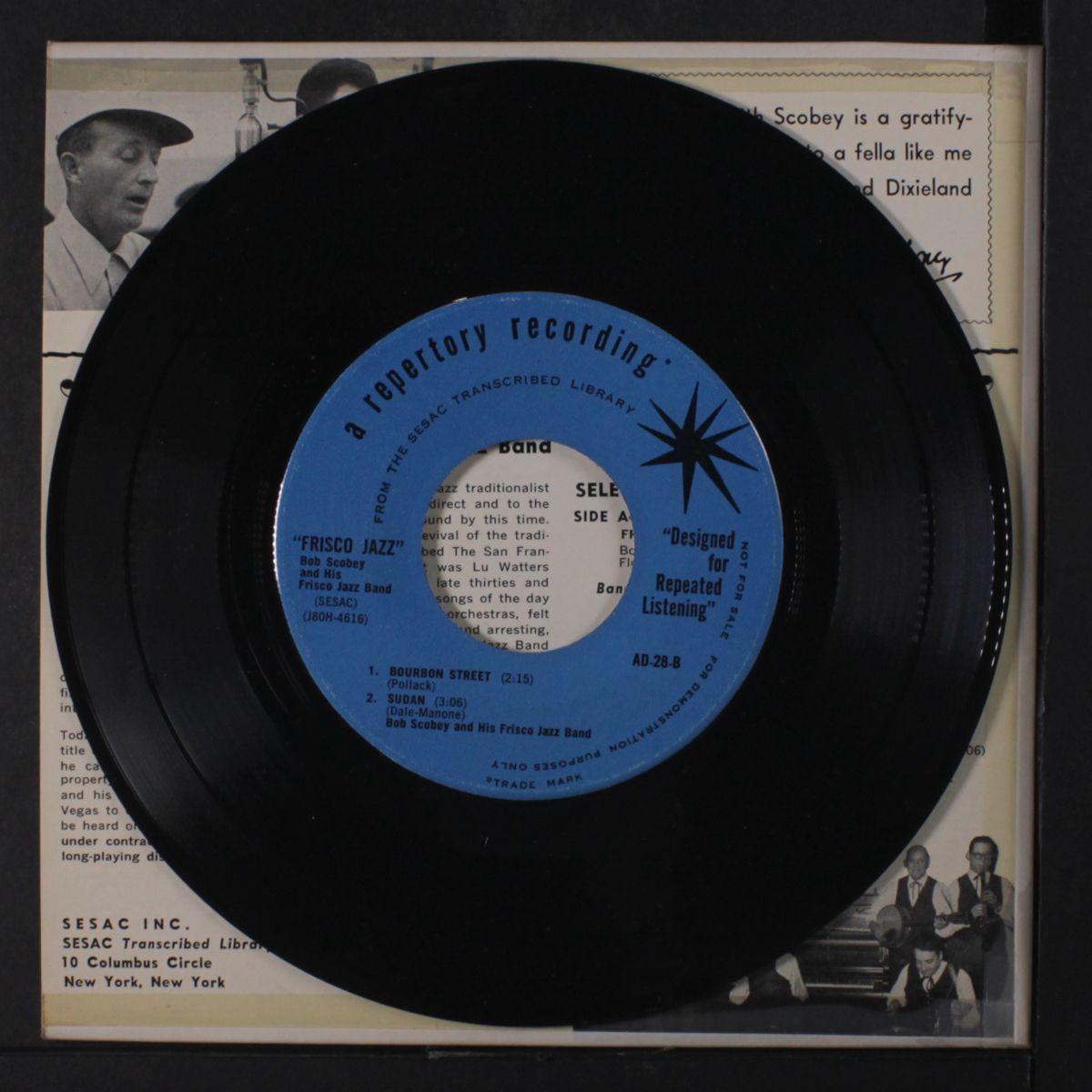 frisco jazz by BOB SCOBEY'S FRISCO BAND