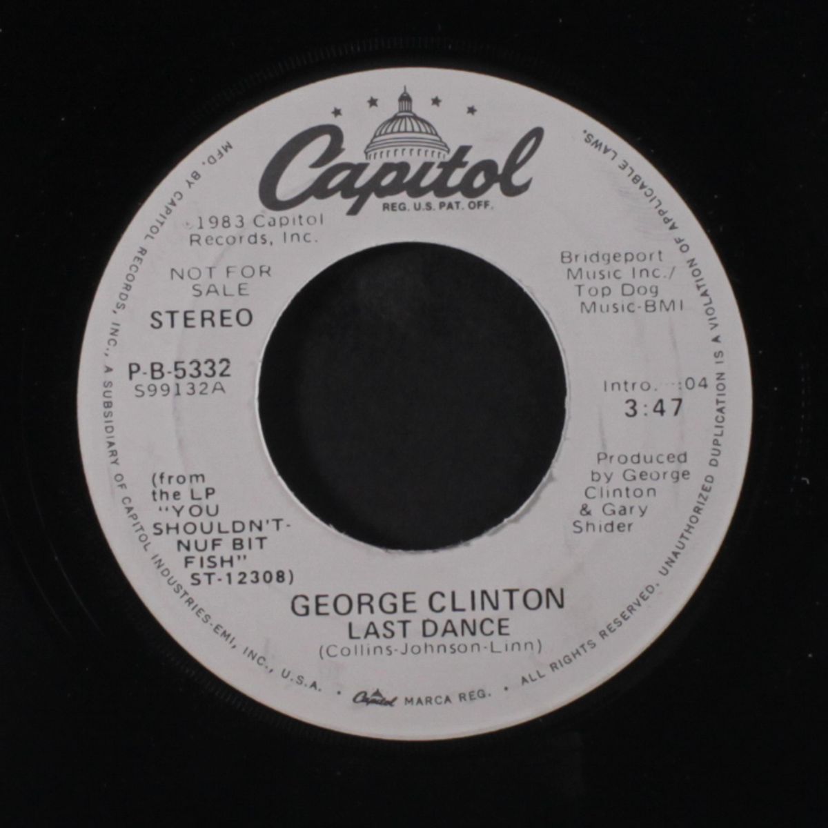 last dance / same by GEORGE CLINTON