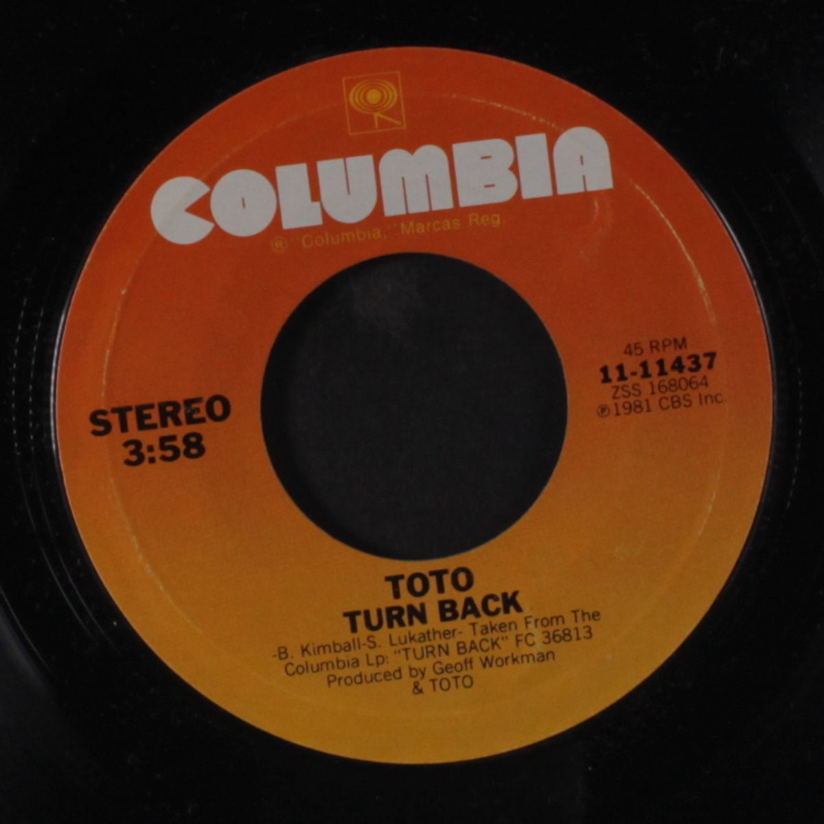 goodbye elenore / turn back by TOTO