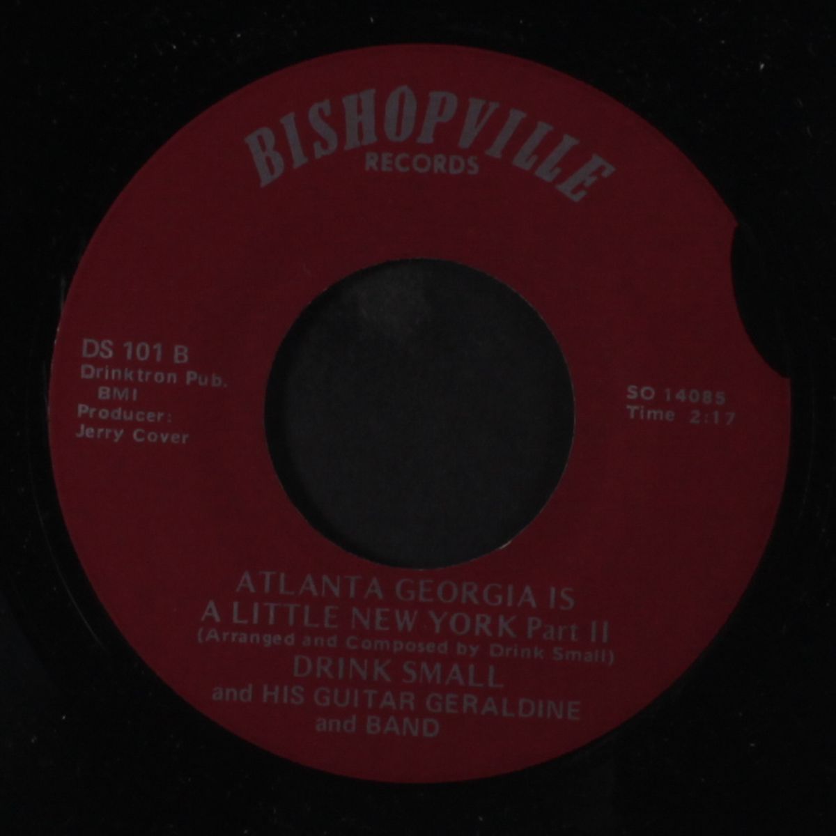 atlanta georgia is a little new york / part ii by DRINK SMALL & HIS GUITAR GERALDINE & BAND