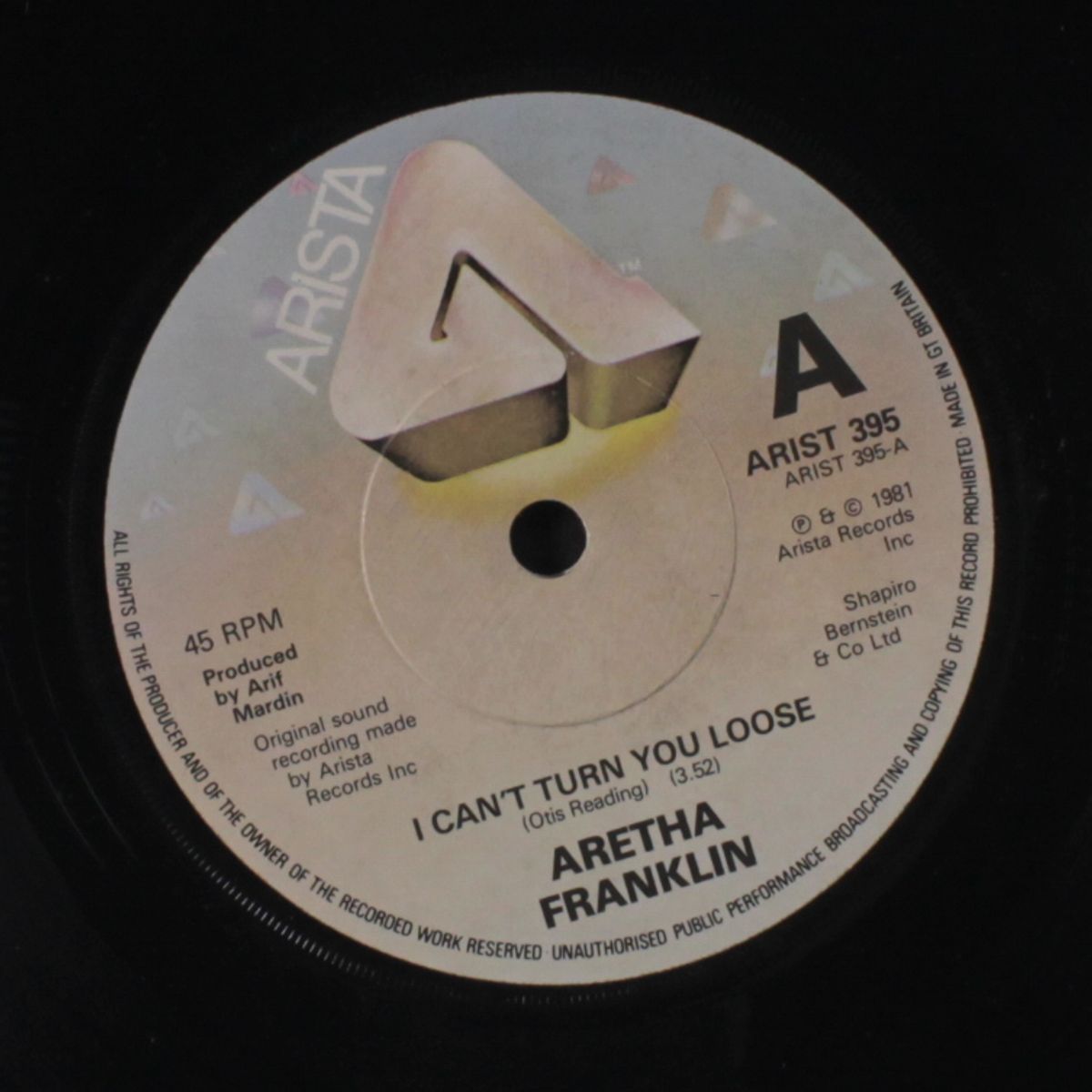 united together / i can't turn you loose by ARETHA FRANKLIN