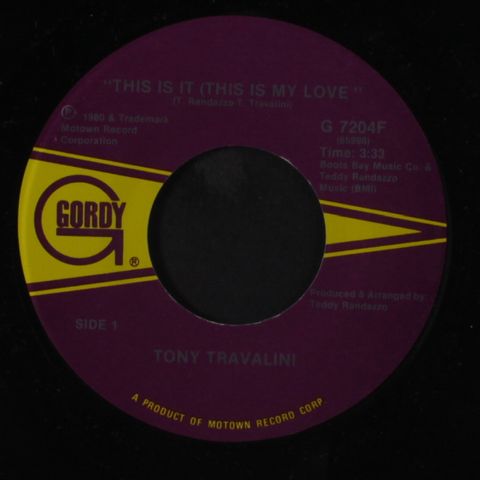 TONY TRAVALINI