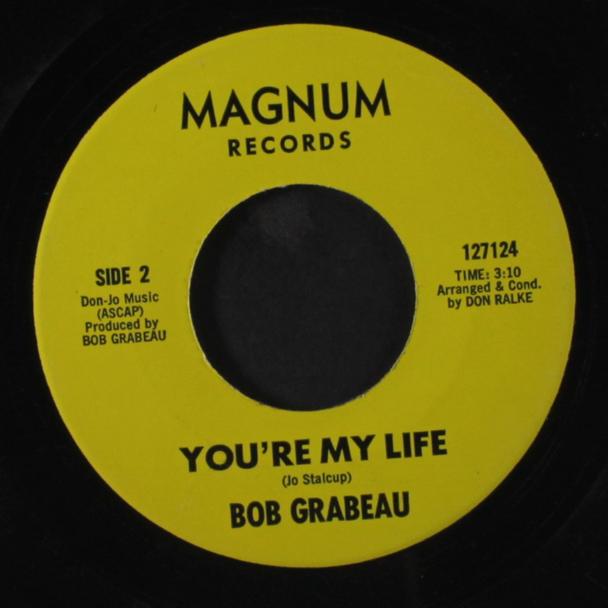 to-day / you're my life by BOB GRABEAU