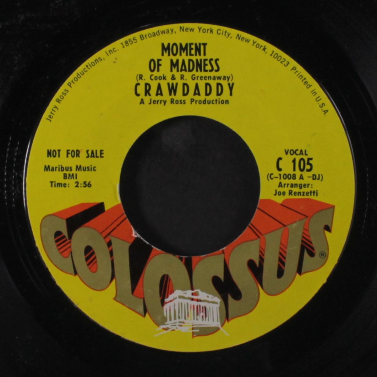 moment of madness / same by CRAWDADDY
