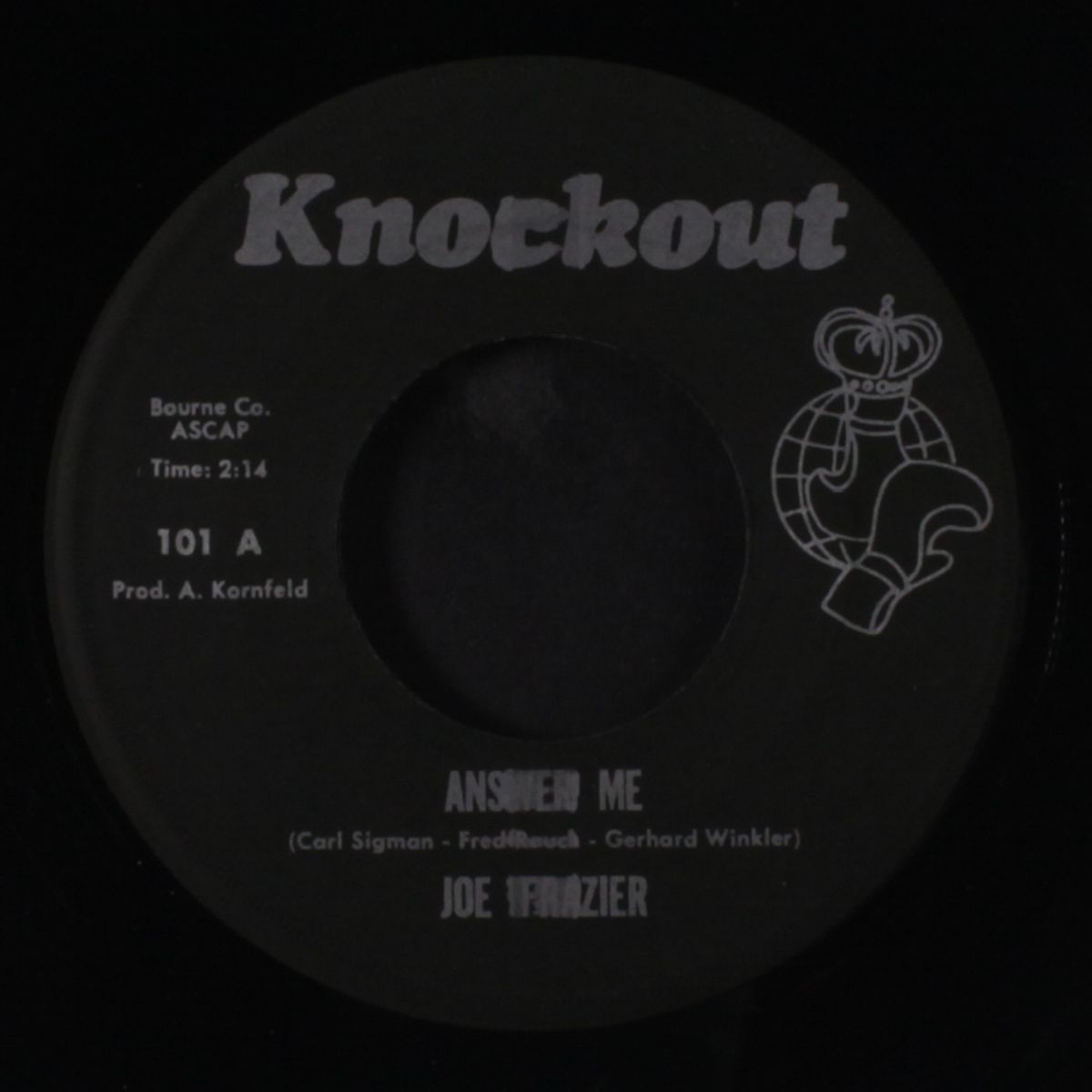 answer me / you got the love by JOE FRAZIER