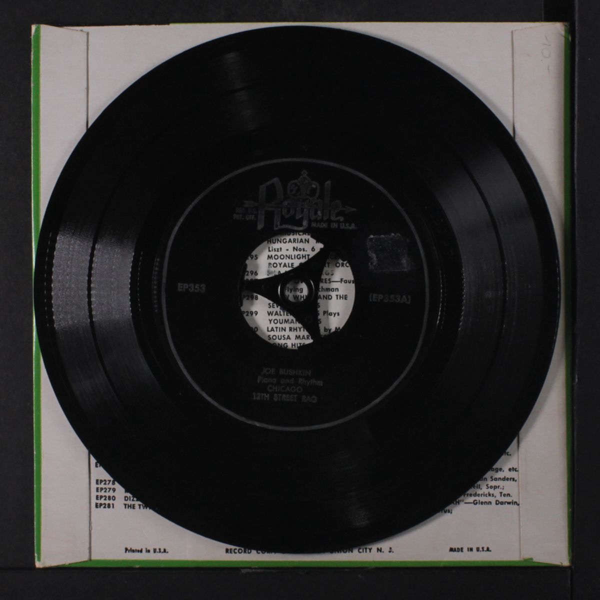 piano & rhythm by JOE BUSHKIN