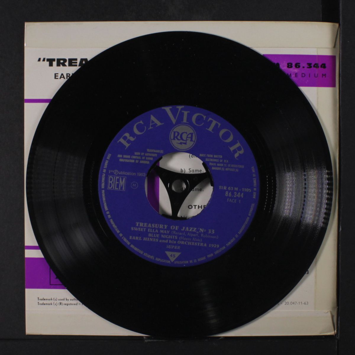 treasury of jazz no. 33 by EARL HINES