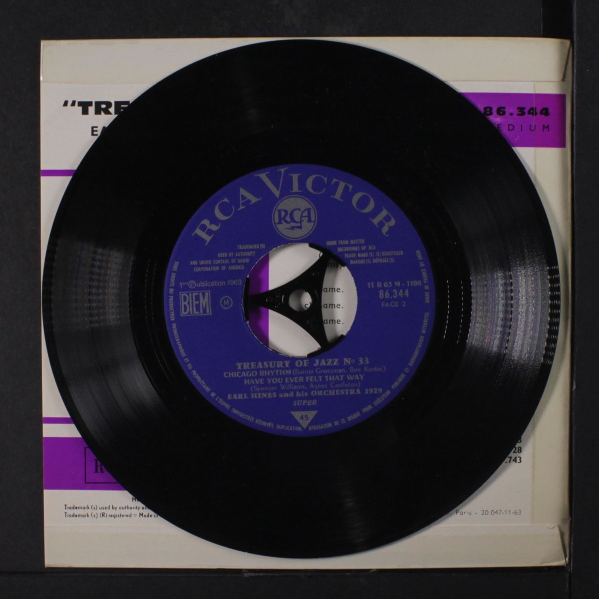treasury of jazz no. 33 by EARL HINES