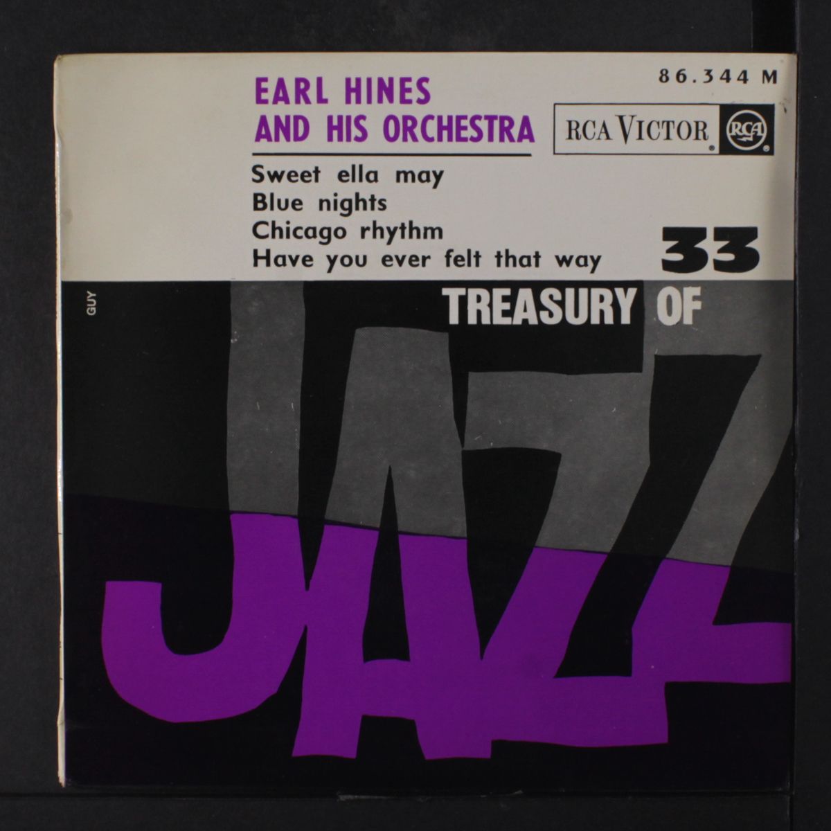 treasury of jazz no. 33 by EARL HINES