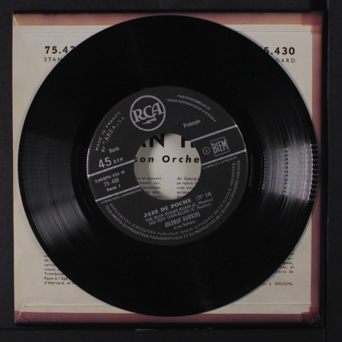 jazz de poche n\xc3\x82\xc2\xb018 by COLEMAN HAWKINS