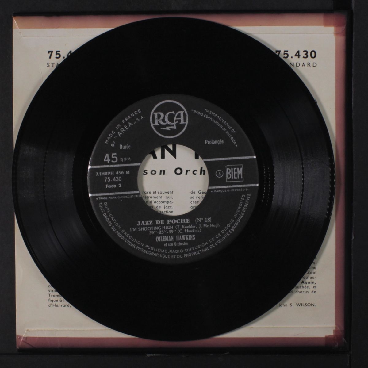 jazz de poche n\xc3\x82\xc2\xb018 by COLEMAN HAWKINS