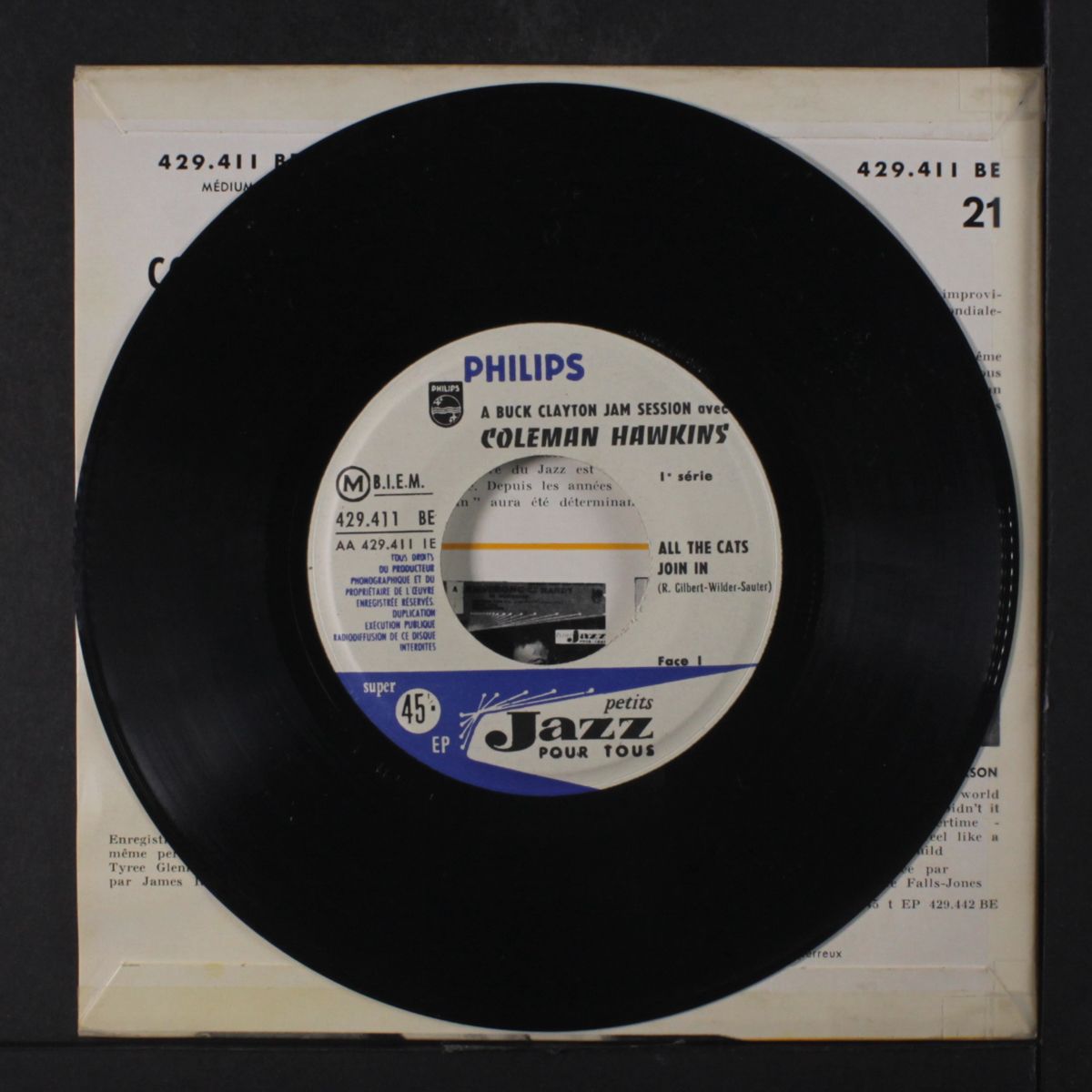 a buck clayton jam session by COLEMAN HAWKINS