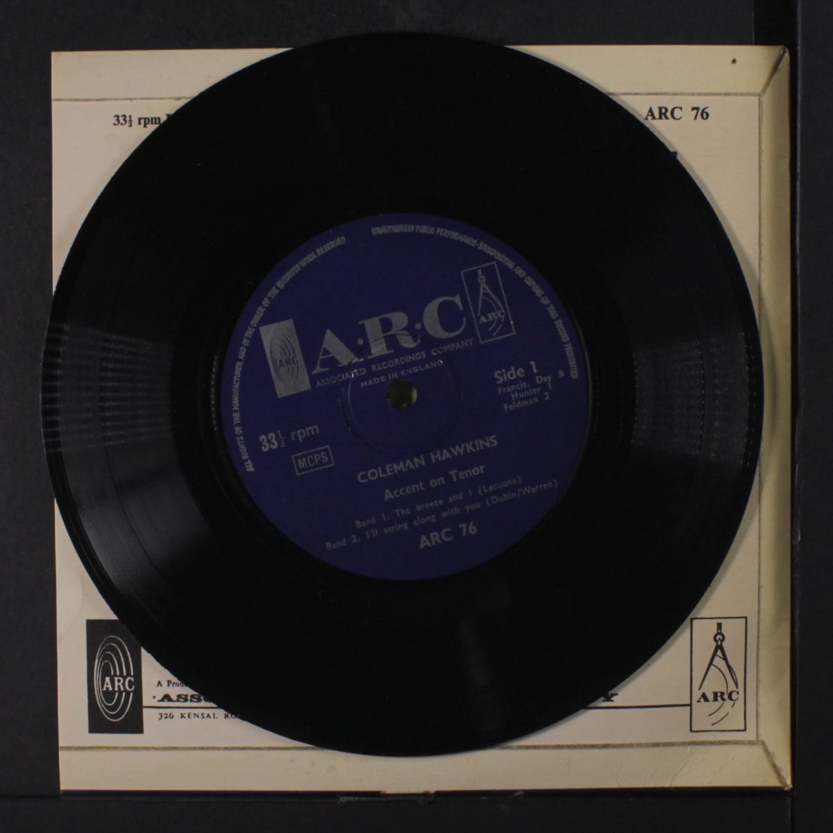 accent on tenor by COLEMAN HAWKINS