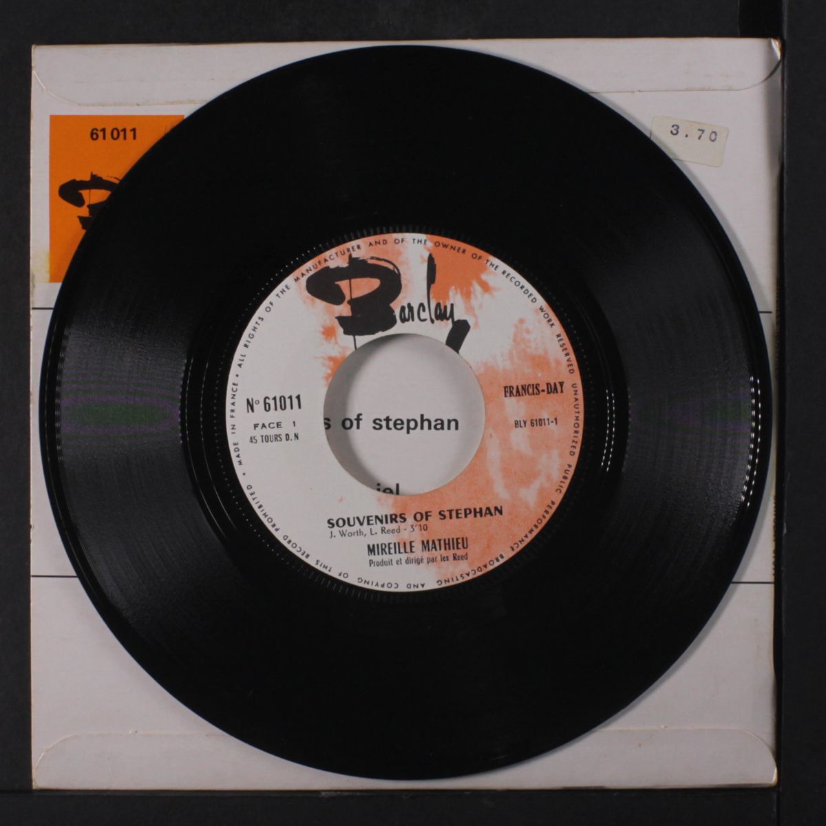 aurevoir daniel / souvenir of stephan by MIREILLE MATHIEU