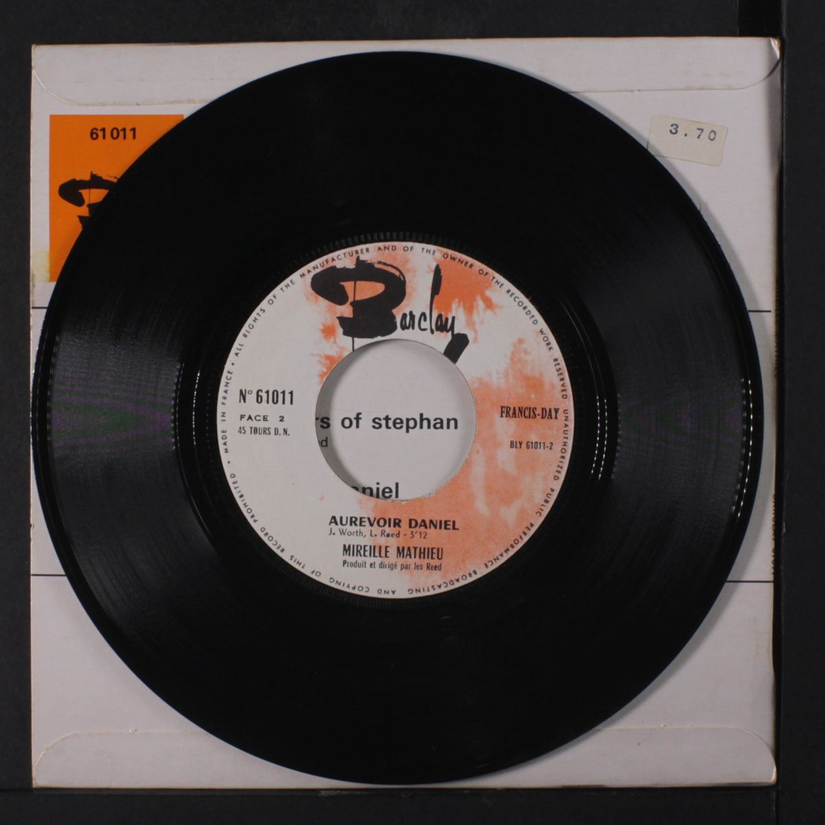 aurevoir daniel / souvenir of stephan by MIREILLE MATHIEU